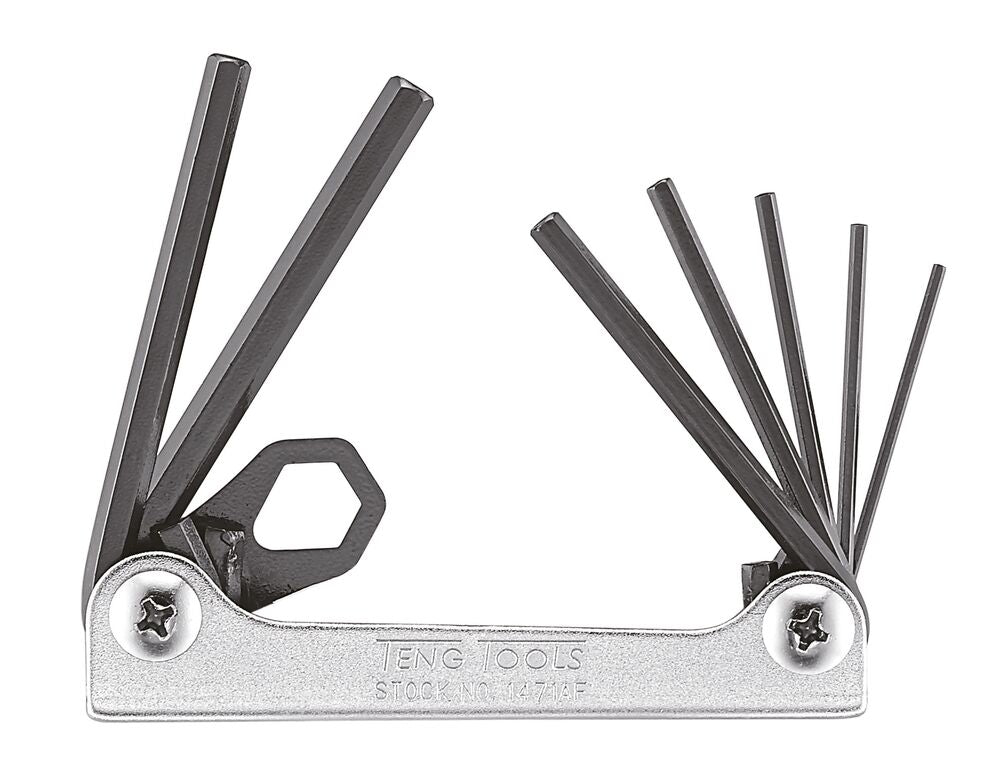 1471af-hex-key-set-folding-af-to-7-32-7pcs