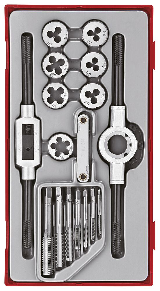 Tap and Die Set TT1 17 Pieces – TengTools