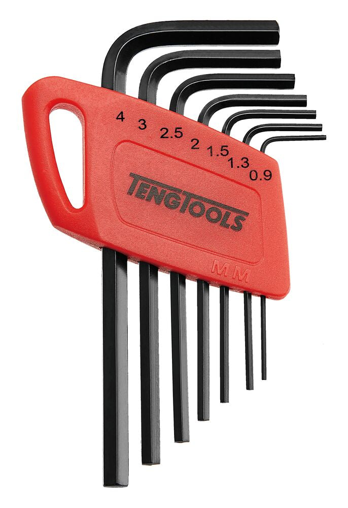 Mini hex key set metric 7 pieces – TengTools