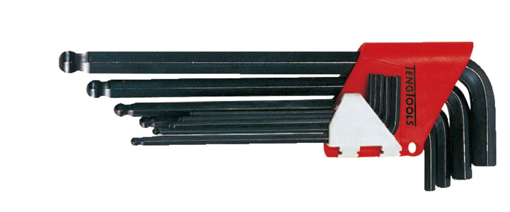 Exploded diagram for the Teng Tools Ball Point Hex Key Set 9 Pieces