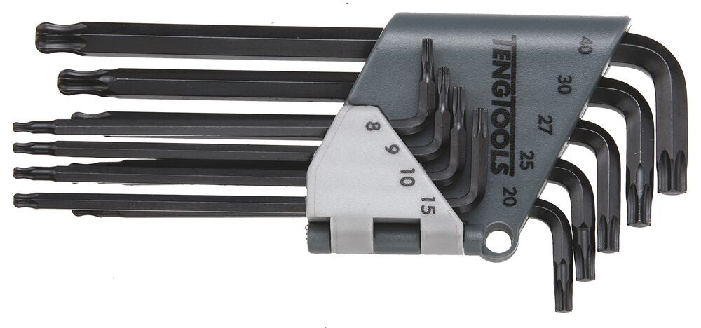 Exploded diagram for the Teng Tools Ball Point TX Key Set 9 Pieces