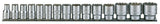m1215af-socket-set-1-2in-drive-af-15-pcs