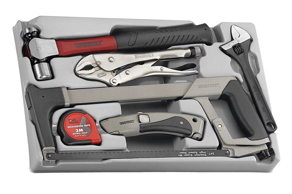 Exploded diagram for the Teng Tools General Tool Set BP TT3 6 Pieces