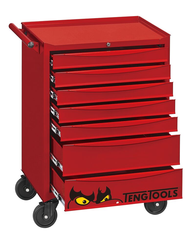 Exploded diagram for the Teng Tools 26" Classic Roller Cabinet FOAM Tool Kit 179 Pieces Red