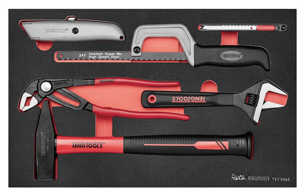 General Tool Set E FOAM3 6 Pieces – TengTools