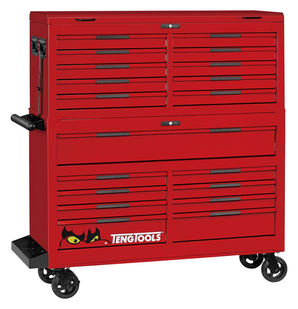 Exploded diagram for the Teng Tools 53" PRO35™ Monster stack tool kit 1295 pieces red