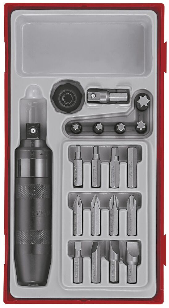 Exploded diagram for the Teng Tools 1/2" Impact Driver Set TT1 20 Pcs