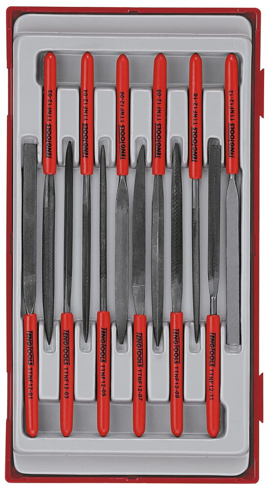 Exploded diagram for the Teng Tools Needle File Set TT1 12 Pieces (TTNF12)