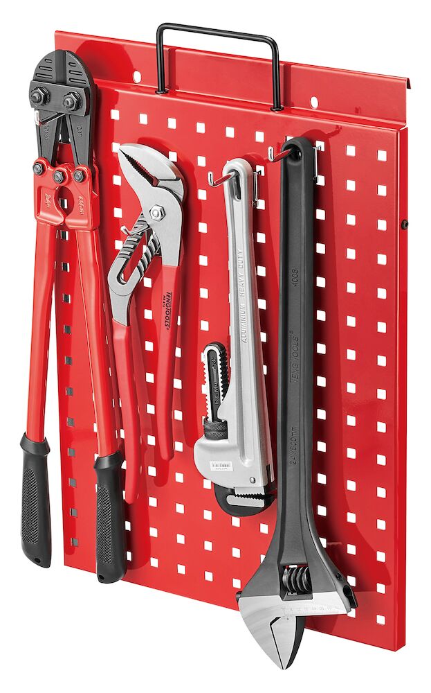 Tool panel kit 16 pieces Red | TengTools