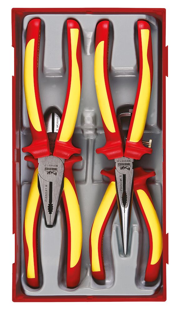 Insulated Plier Set TT1 4 Pieces TengTools