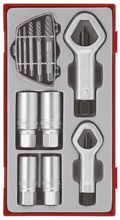 Teng Tools Kit d'outils à main mixte Mega Master 1001 pièces Noir -  TCMM1001BK