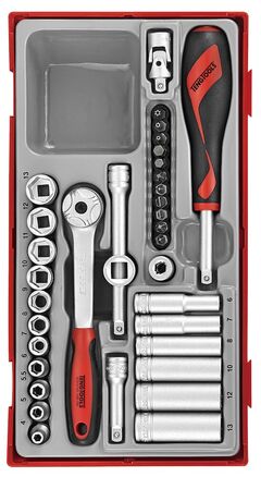 Teng Tools Kit d'outils à main mixte Mega Master 1001 pièces Noir