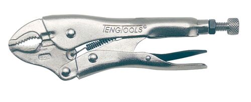 WILLIAMS 23409 - Serrated Jaw Type Curved Nose Pliers