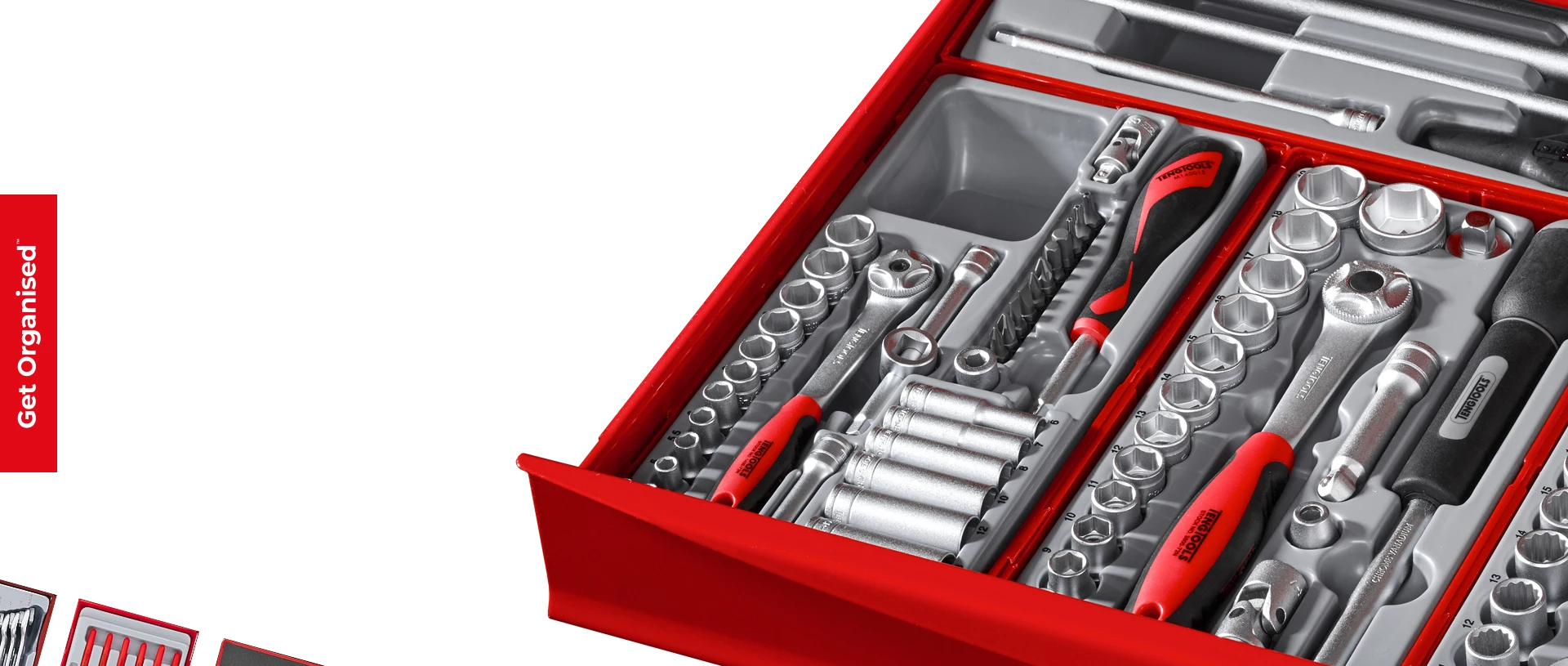 Jeu de clés articulées doubles 7 pcs Teng Tools TEDDF7 Teng Tools